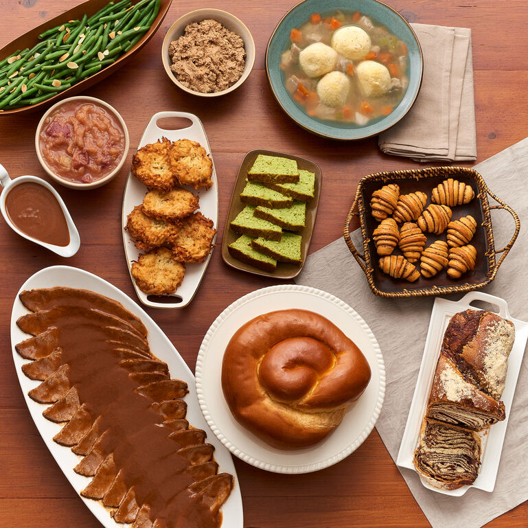 Zabar's Complete Holiday Dinner for 6 (Brisket)  large