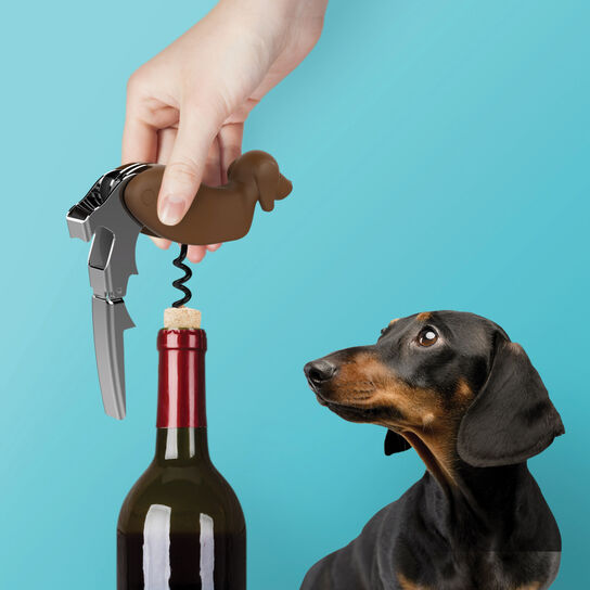 Genuine Fred Winer Dog - Dachshund Dog Shaped Corkscrew, , large image number 2