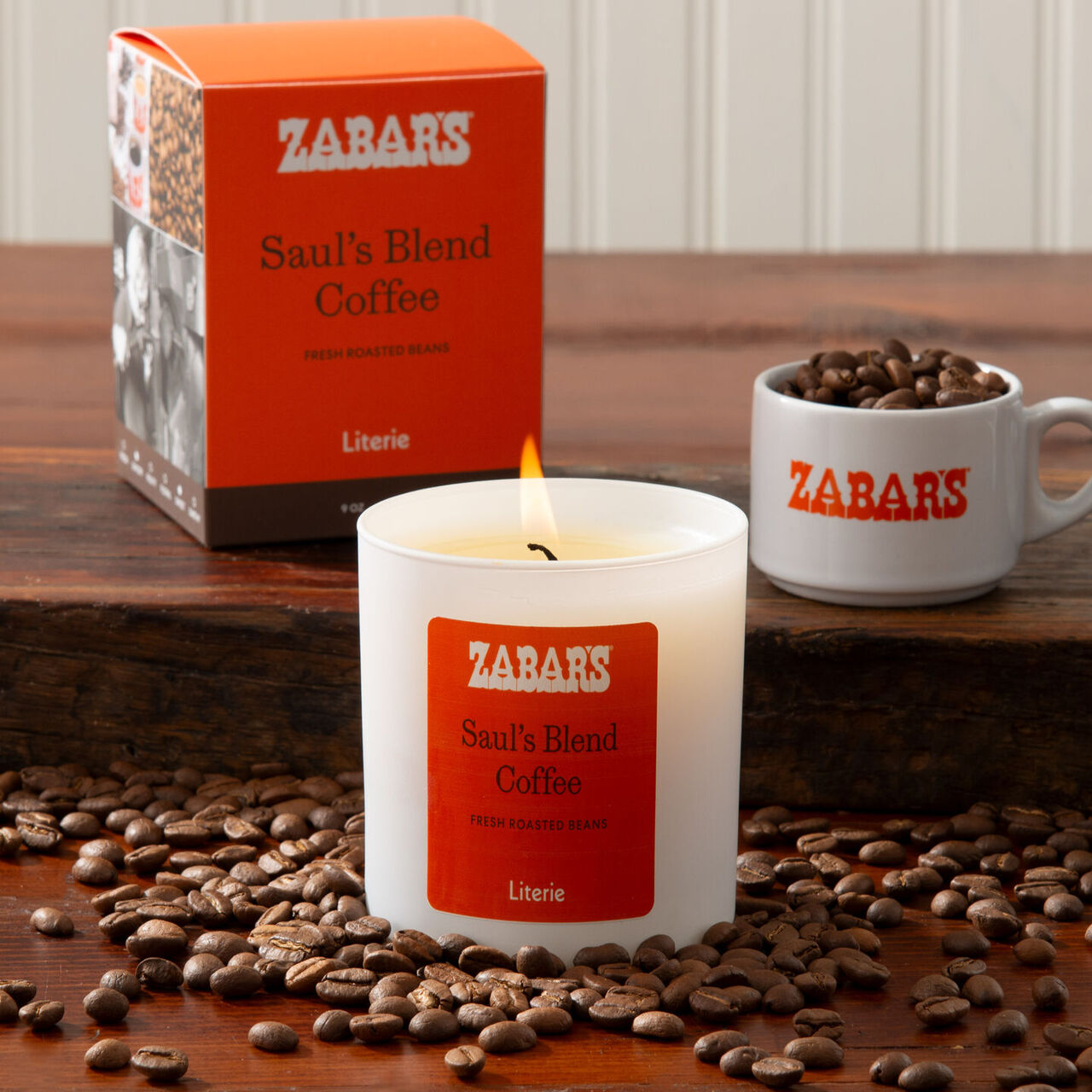 Saul's Blend Coffee Candle  large