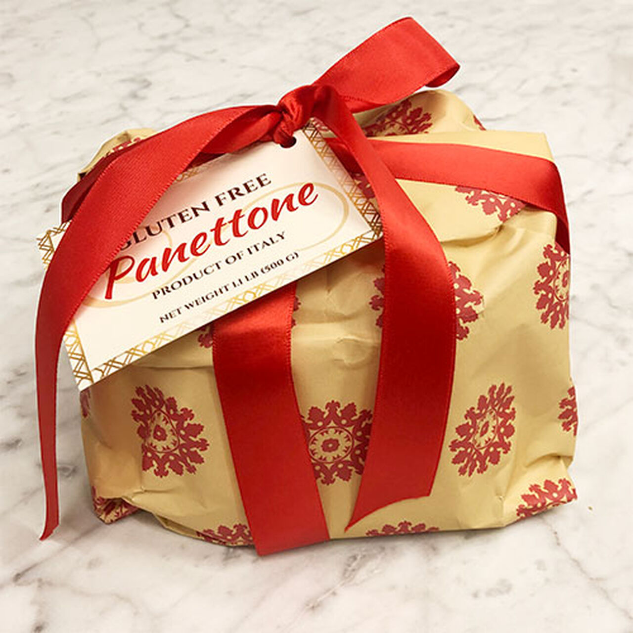 Classic Gluten Free Panettone Cake Hand-wrapped - 1.1lb  large