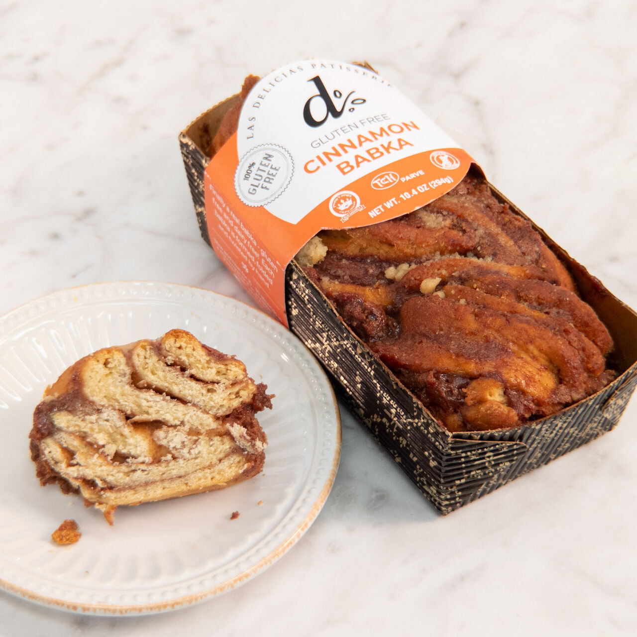 Las Delicias Gluten Free Babka 10.4oz (Kosher)  large