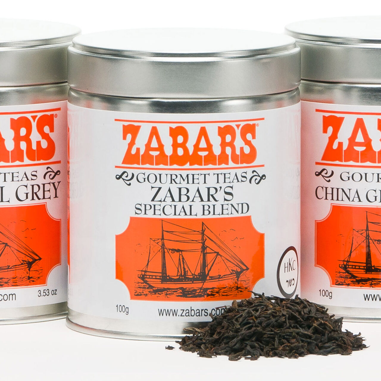 Zabar's Loose Tea Collection - 3.53oz Tin, , large image number 0
