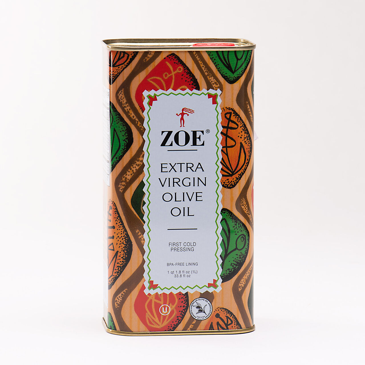 Zoe Extra Virgin Olive Oil 1-ltr  large
