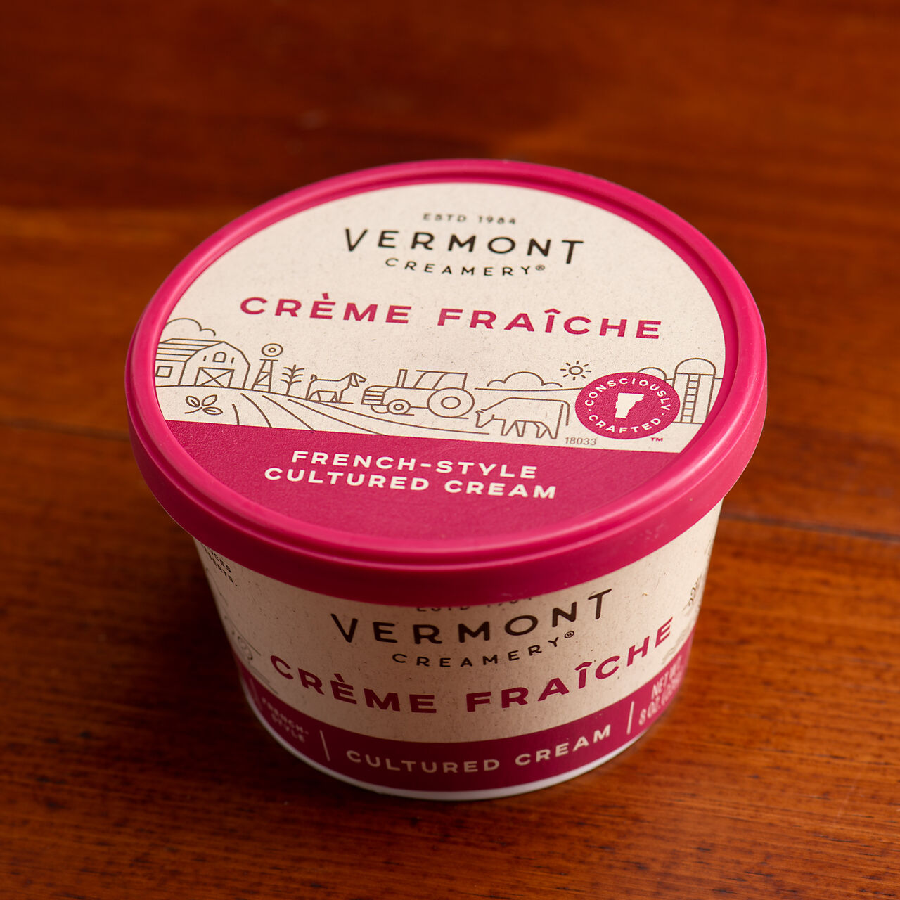 Vermont Creamery Creme Fraiche - 8oz, , large image number 0