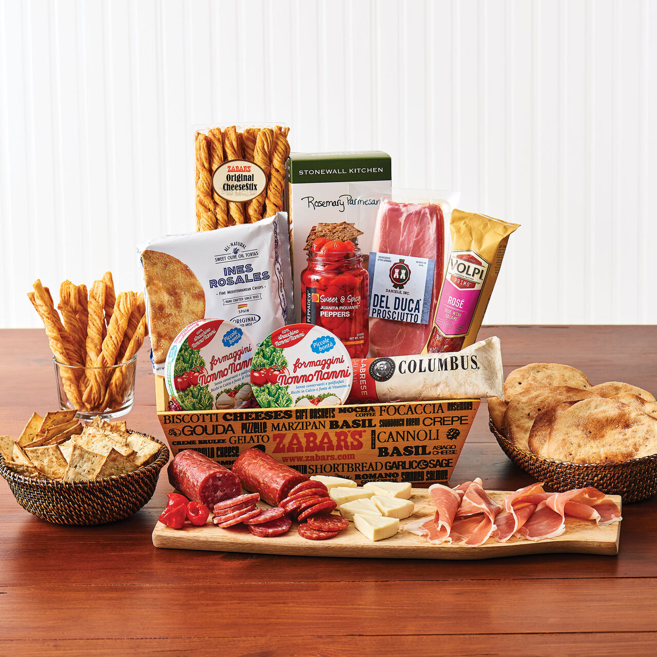Salami & Cheese Crate, , large image number 0
