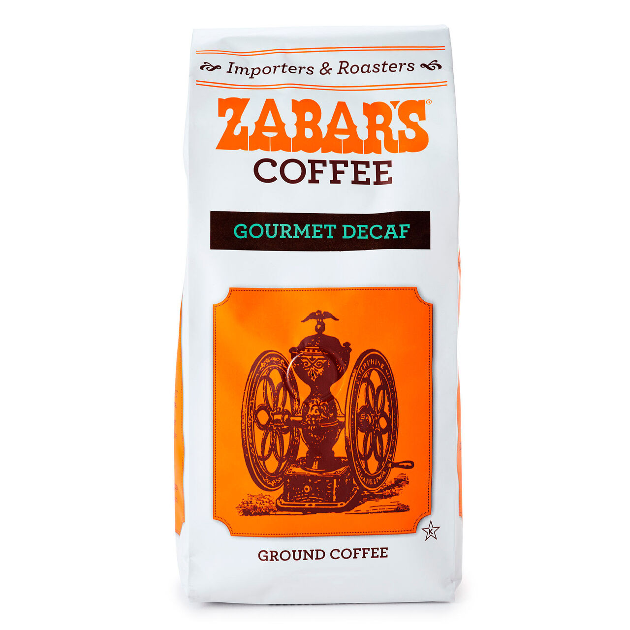 Gourmet Decaf Vacuum Packed Coffee - 12oz  (Kosher)  large