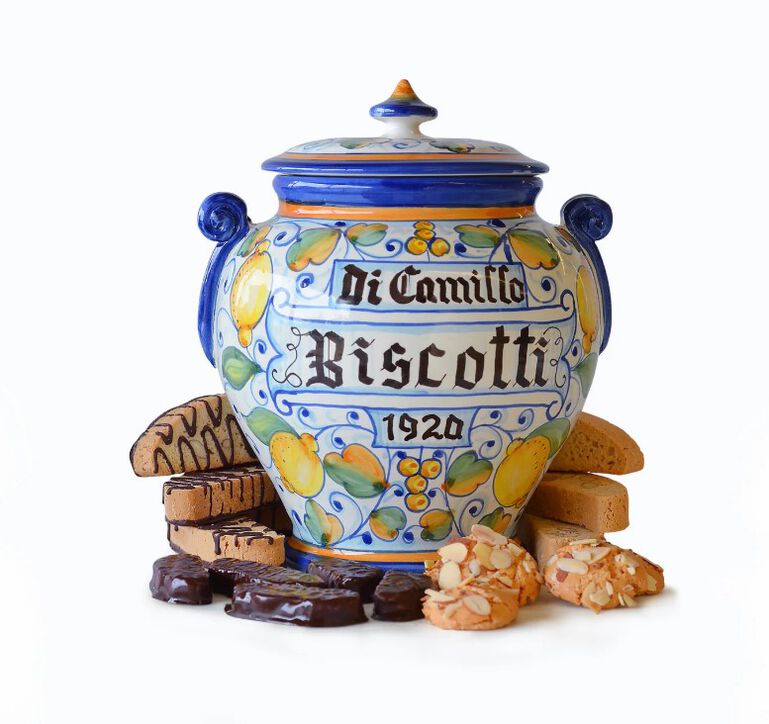 DiCamillo II Limone Montelupo Biscotti Jar  large