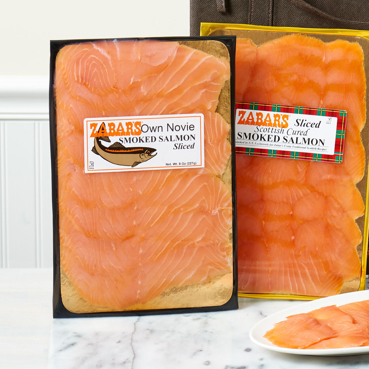 Zabar's Prepack Nova Salmon (Kosher for Passover), , large image number 0