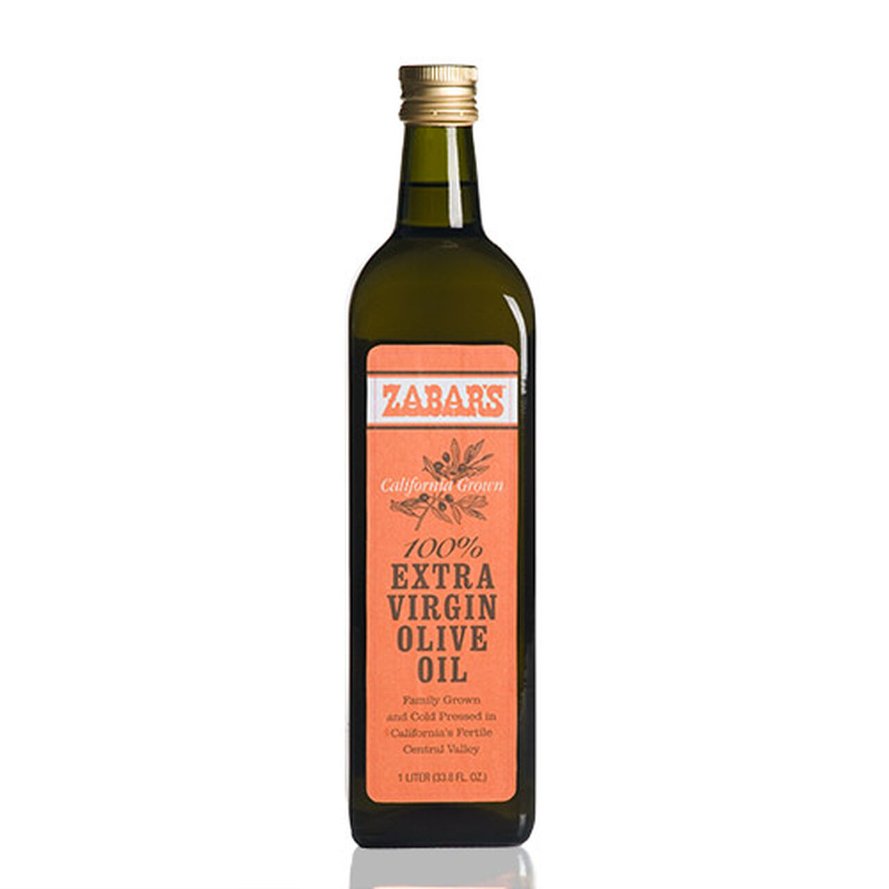 Zabar's California Extra Virgin Olive Oil - 33.8oz (Kosher), , large image number 0