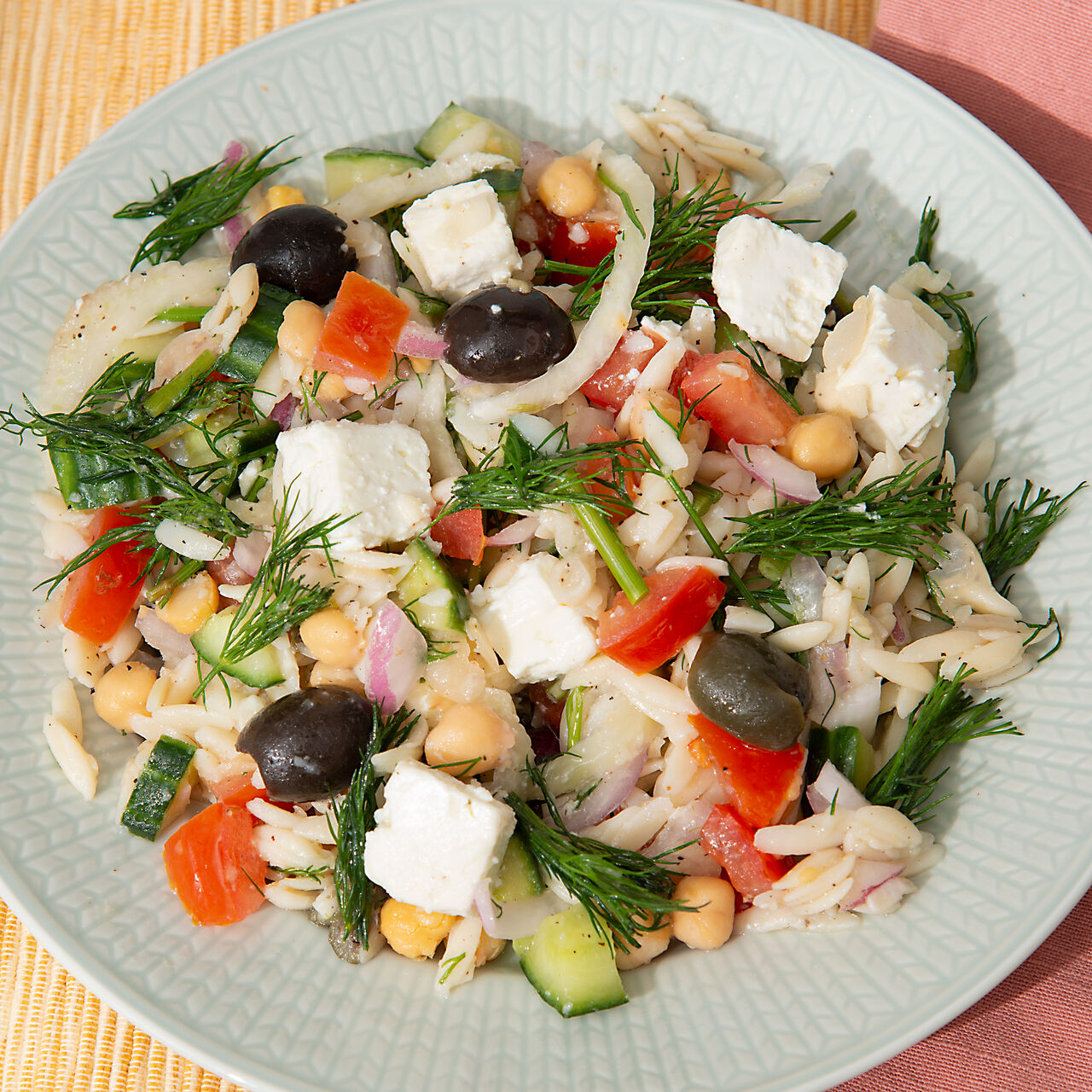 Greek Orzo Salad