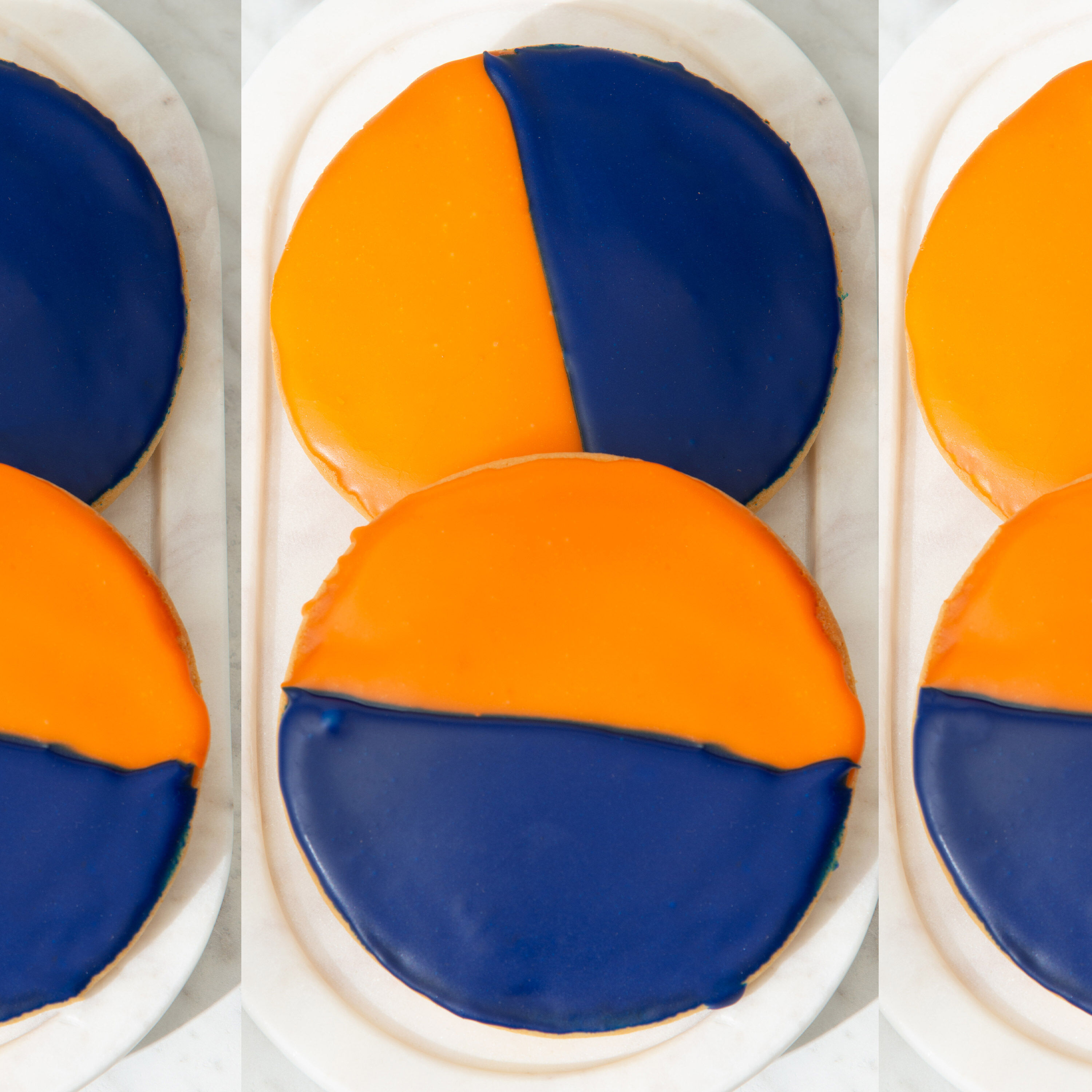 Zabar's Blue & Orange Cookies
