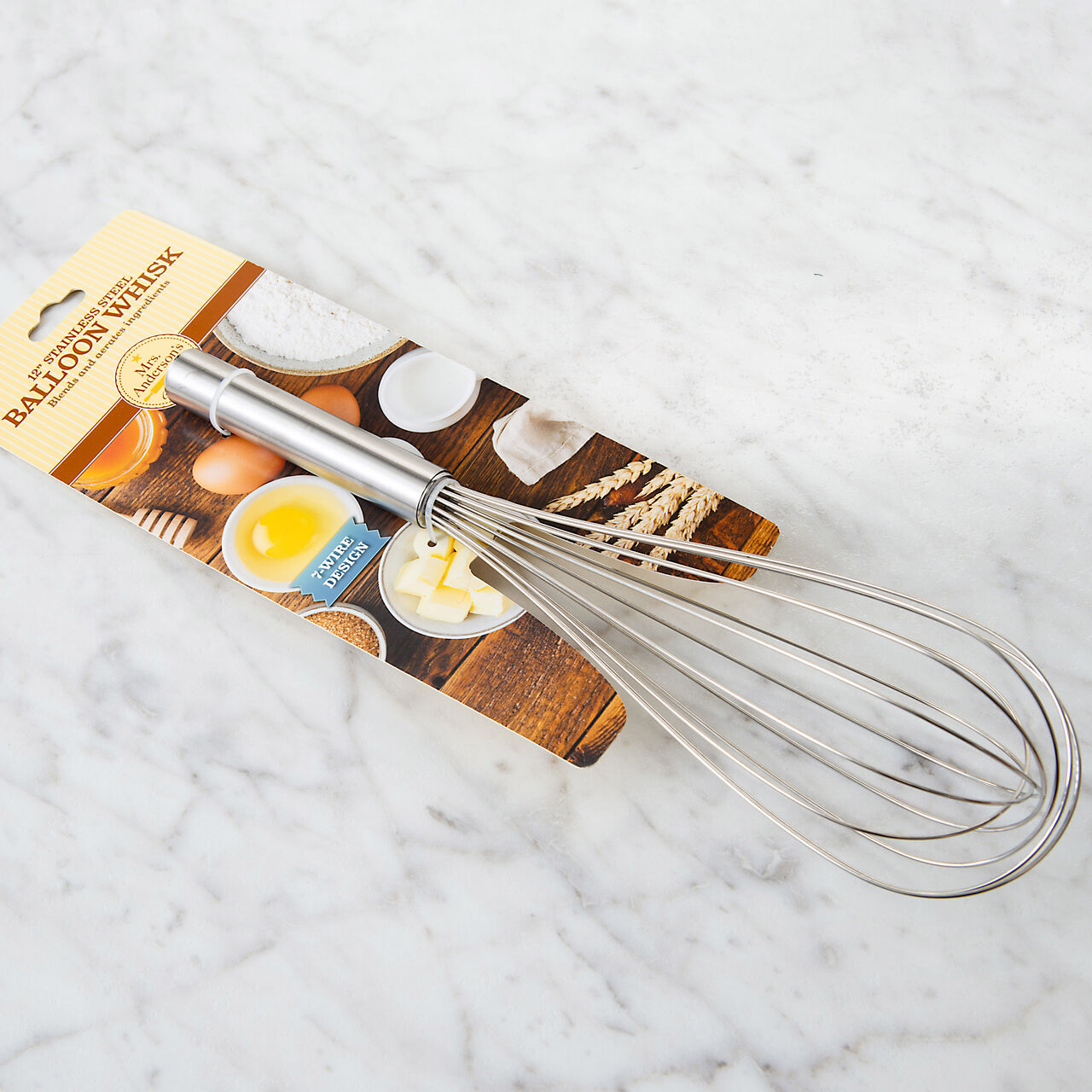 Mrs. Anderson's Baking Balloon&nbsp;Whisk - 12" Stainless Steel  large