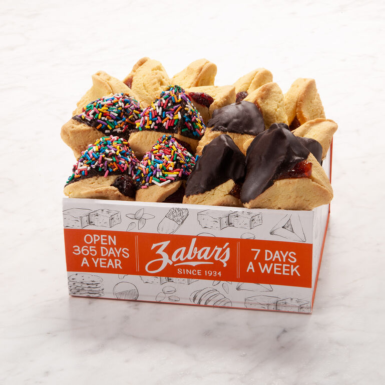 Zabar's Assorted Hamantashen Box - Approx. 24 oz.  (Kosher)  large