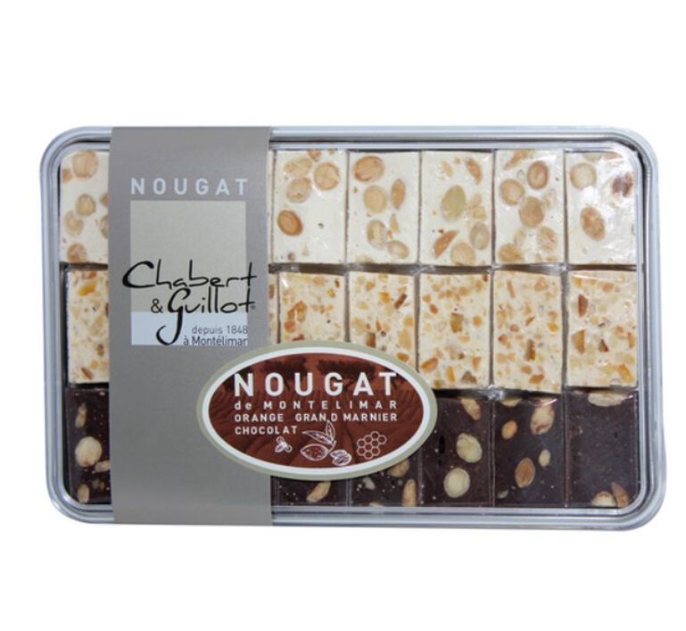 Chabert & Guillot Nougat: Vanilla, Pistachio, Raspberry, Chocolate