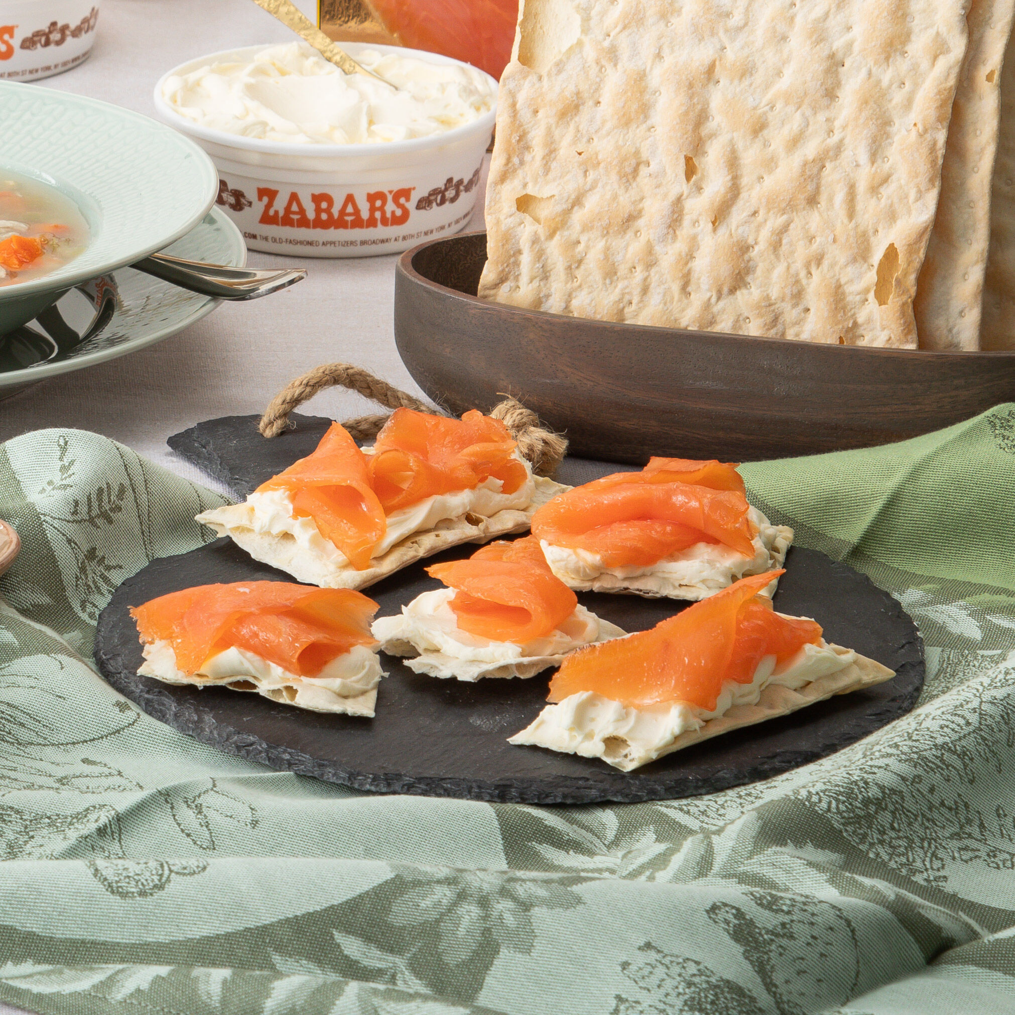 【レガストック川崎本店】新品　ZABARS　ゼイバーズ 　カッティングボード　まな板　鮭　サケ 魚 Nova Smoked Salmon Prepack by Zabar's