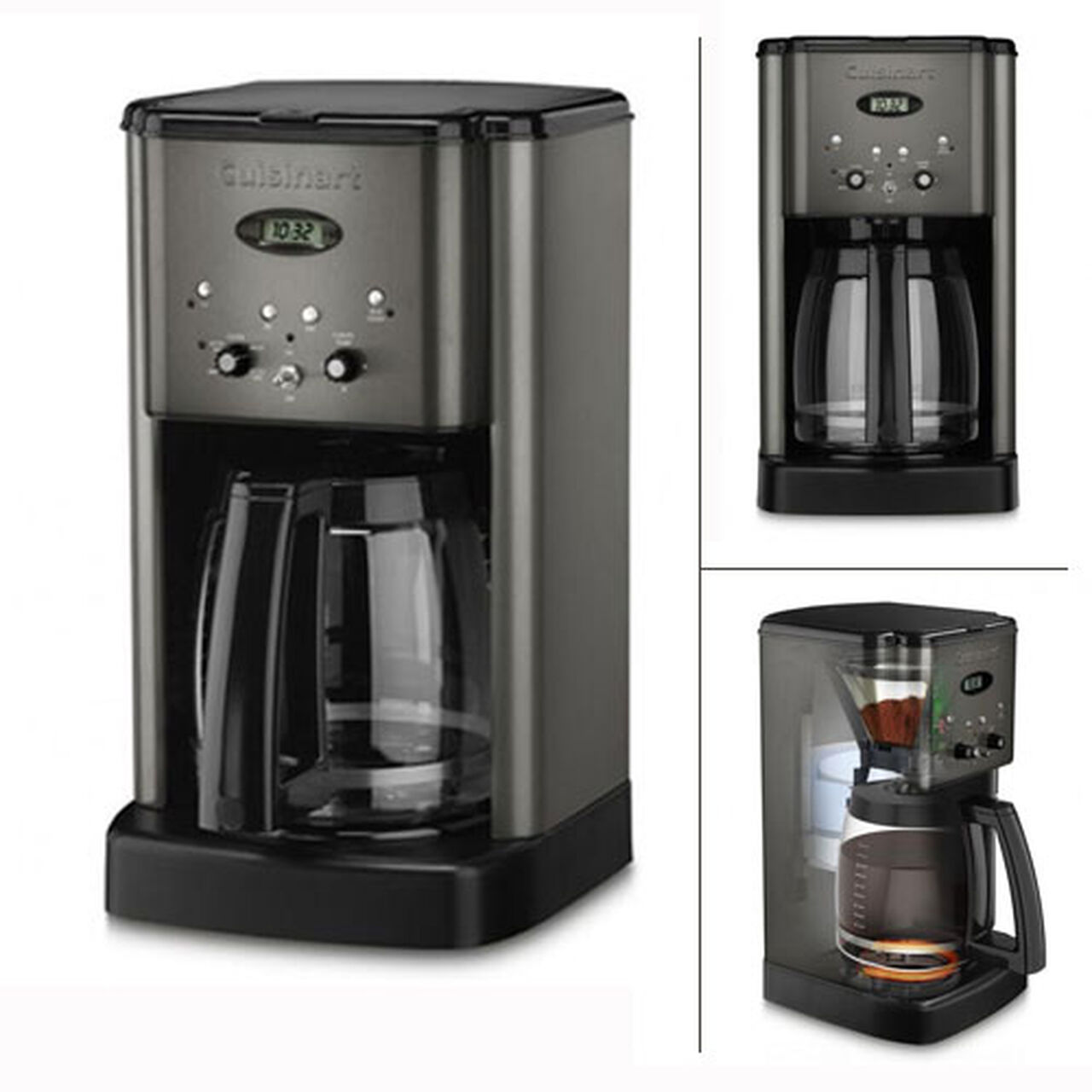 Cuisinart Brew Central 12 Cup Programmable Stainless Steel Coffeemaker #DCC-1200, , large image number 0