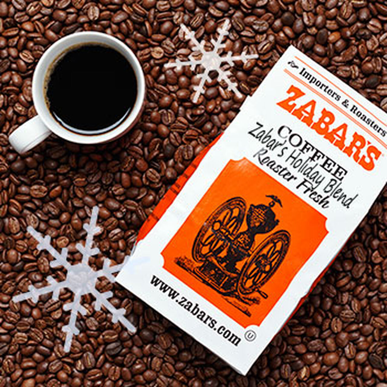 Zabar's Holiday Blend Coffee 16oz (Kosher)  large