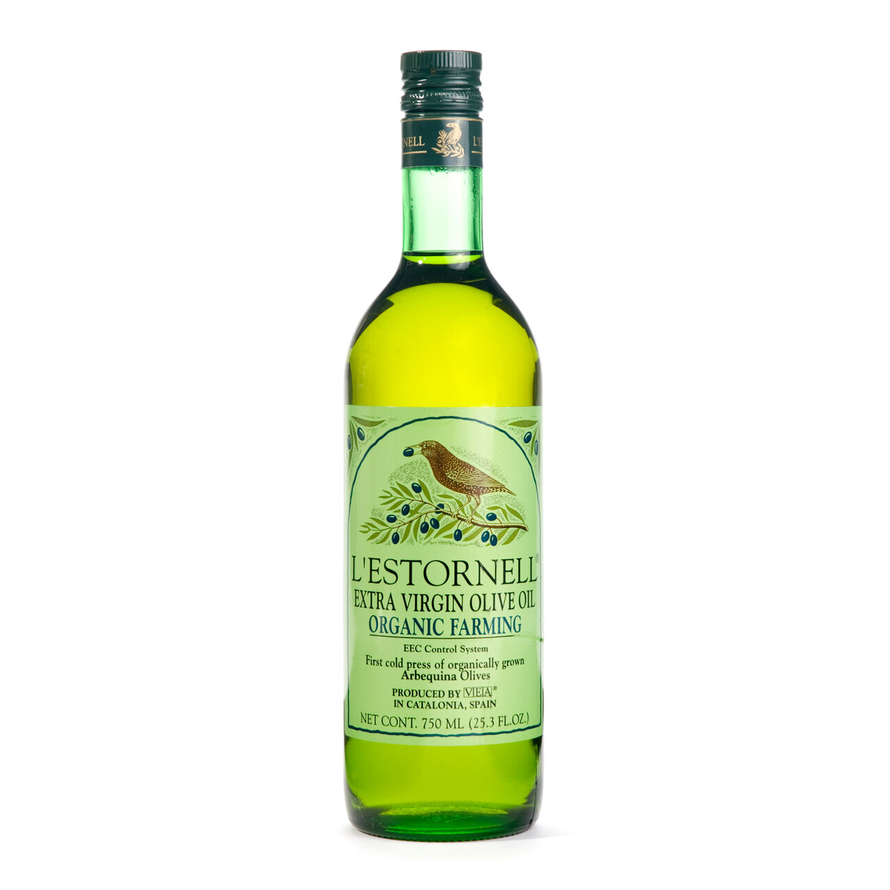 L'Estornell Organic Arbequina Extra Virgin Olive Oil - 750ml, , large image number 0
