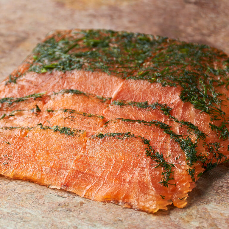 Gravlox with Dill Sauce  large