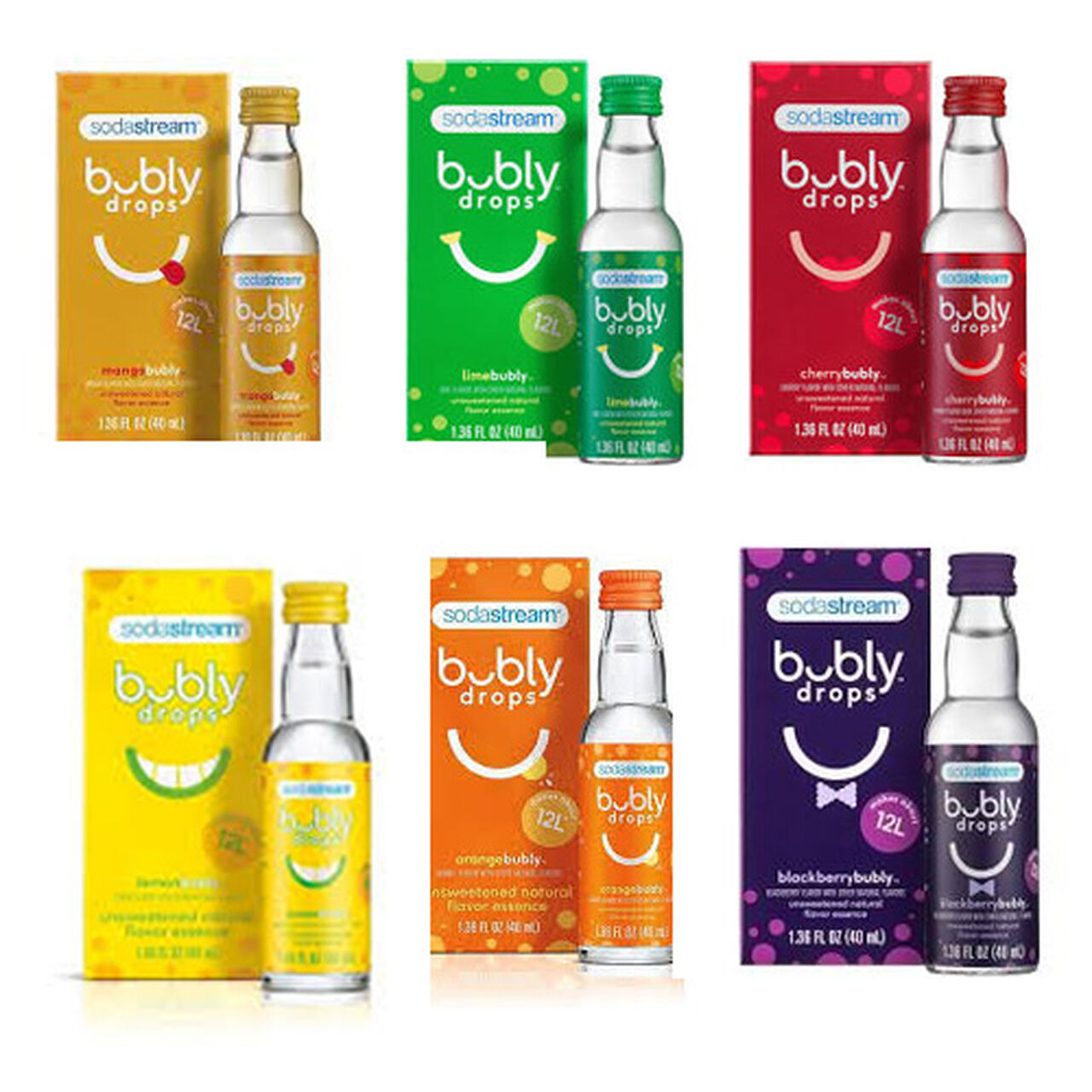 SodaStream Bubly Drops 1.36 fl. oz., , large image number 0