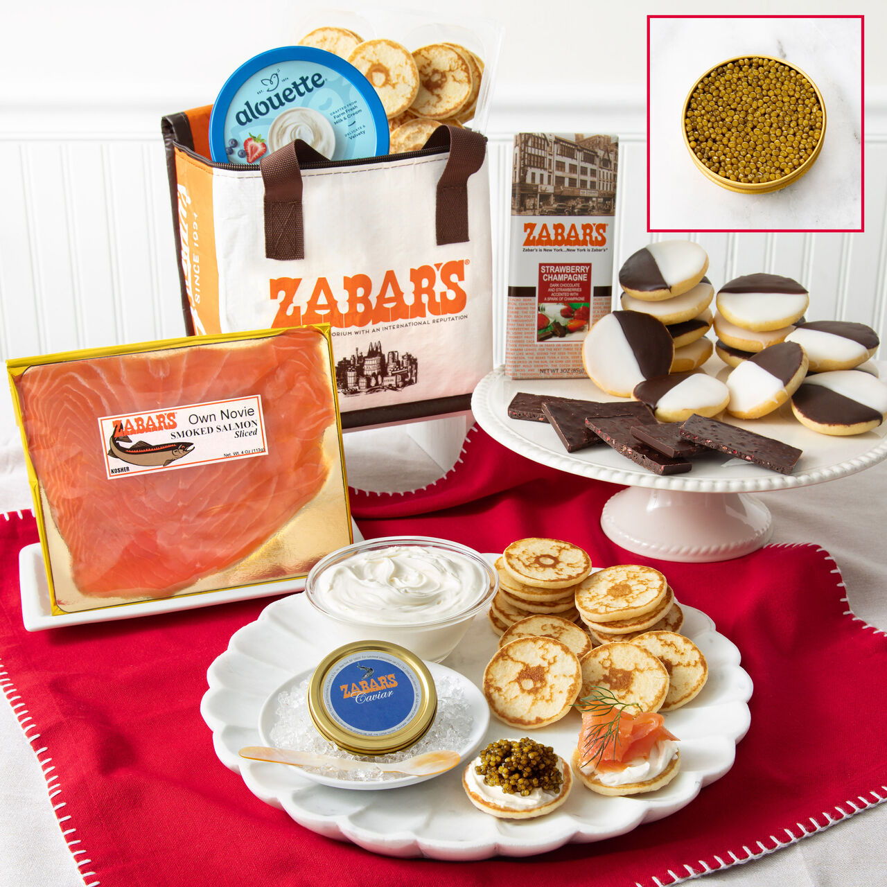 Zabar’s Caviar Gift Set (Imperial Osetra 50g)  large