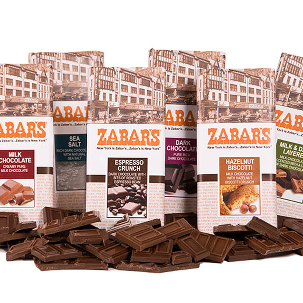 Zabar's 3oz Chocolate Bars (Kosher), , large image number 0