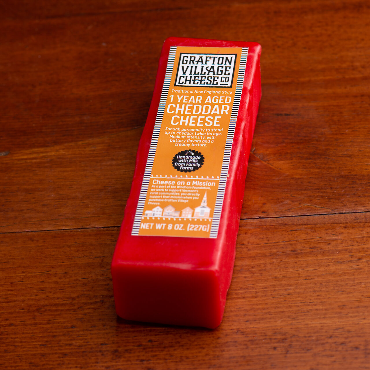 Grafton Village One-Year Aged Cheddar - 9oz  large