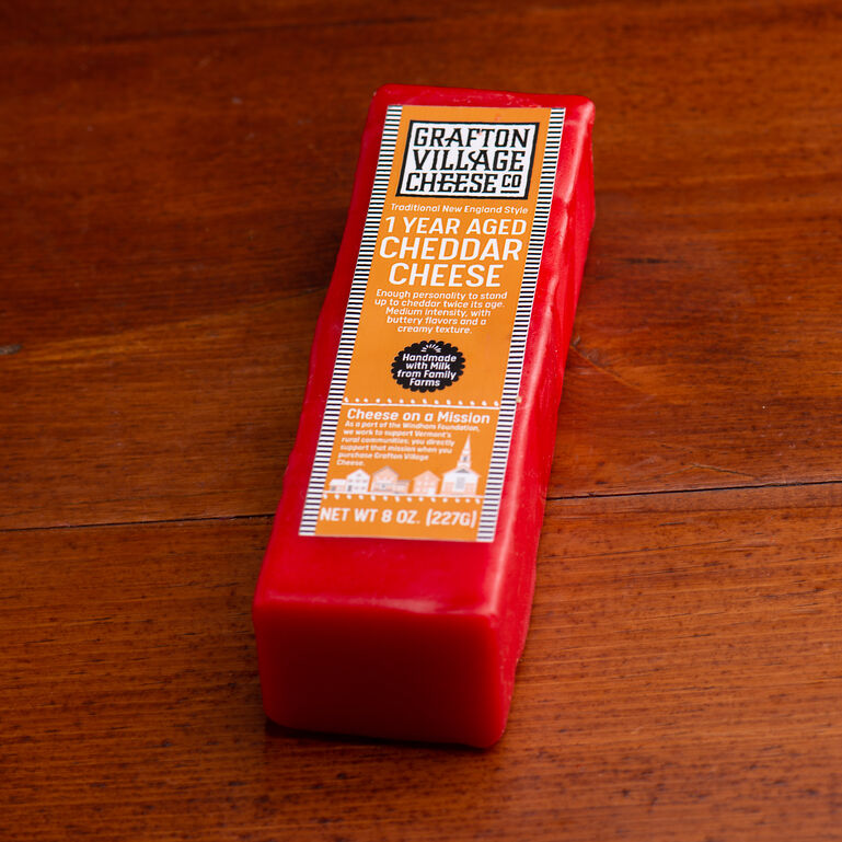 Grafton Village One-Year Aged Cheddar - 9oz  large