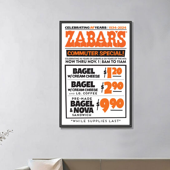Zabar's Commuter Special Poster  large image number 1