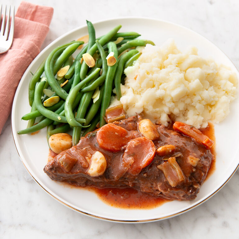 French Bistro Braised Short Rib Plate  large