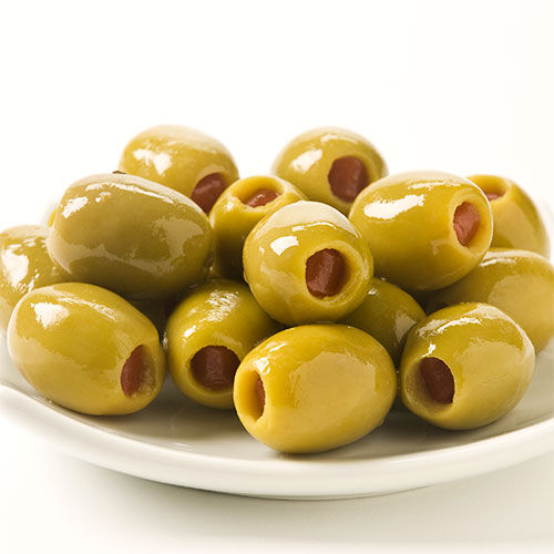 Zabars Green Olives with Pimientos - 10oz