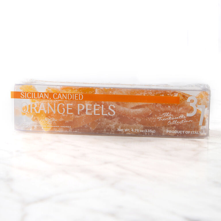 Mama Andrea Sicilian Candied Orange Peels  large