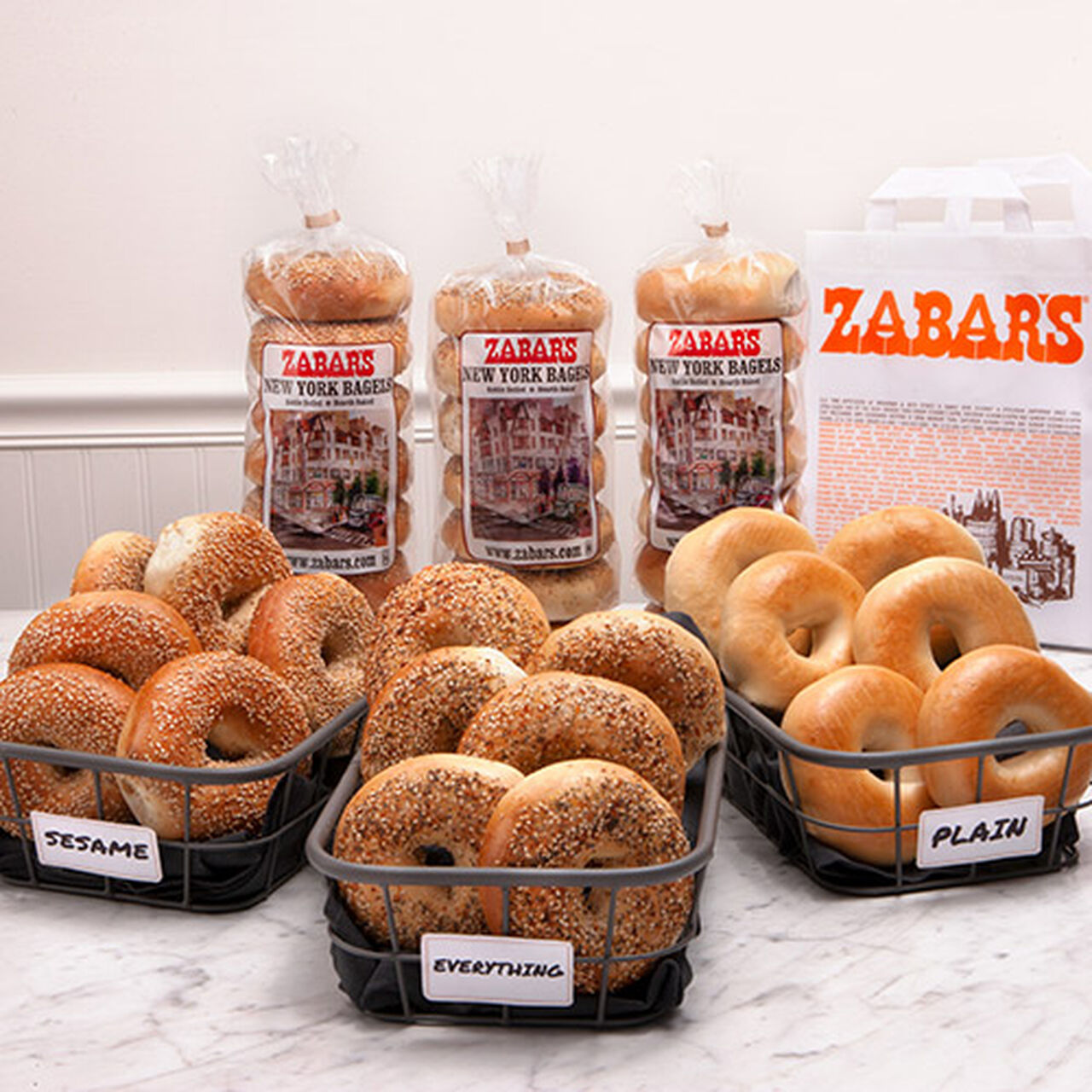 Zabar's NY Original 18 Assorted Bagel Bundle #4 (Kosher), , large image number 0