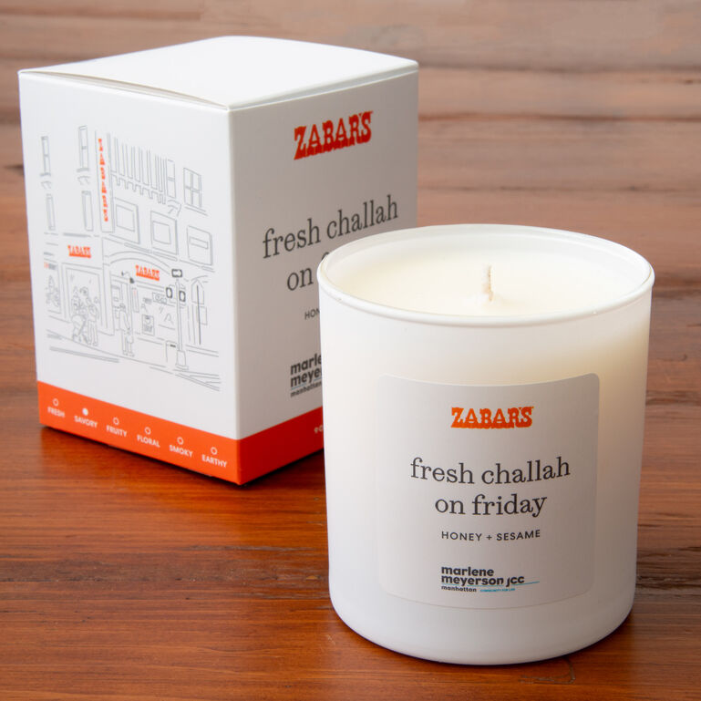 Fresh Challah on Friday Candle  large