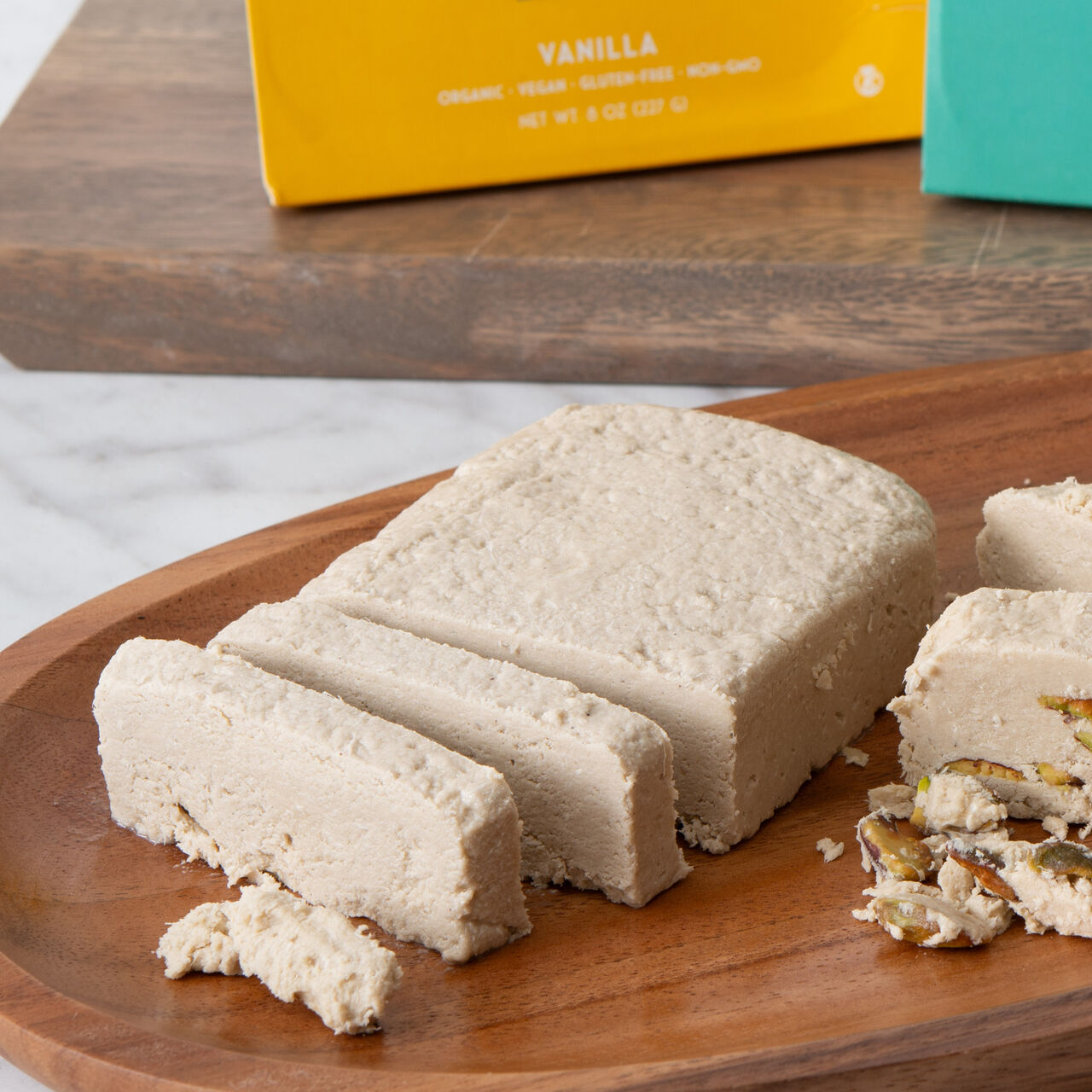 Hebel & Co Organic Sesame Tahini Halva 8oz  large