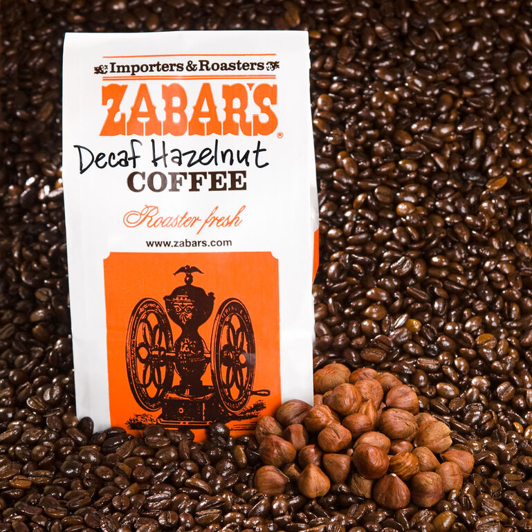 Decaf Hazelnut Coffee - 16oz (Kosher)  large
