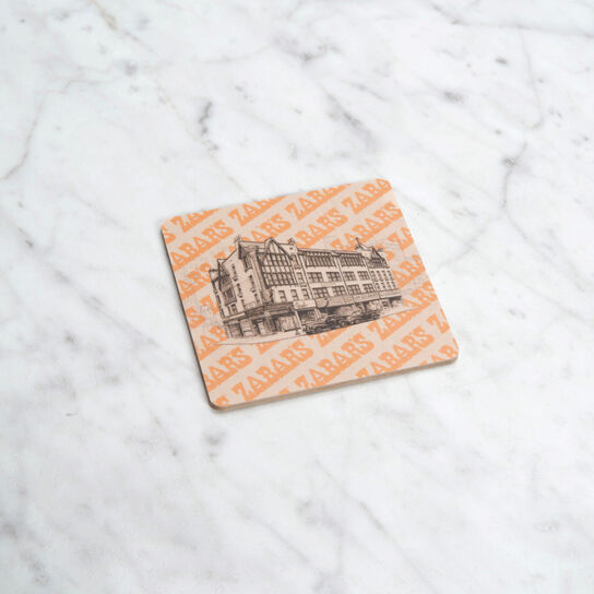 Zabar's Coaster - 4" x 4", , large image number 0