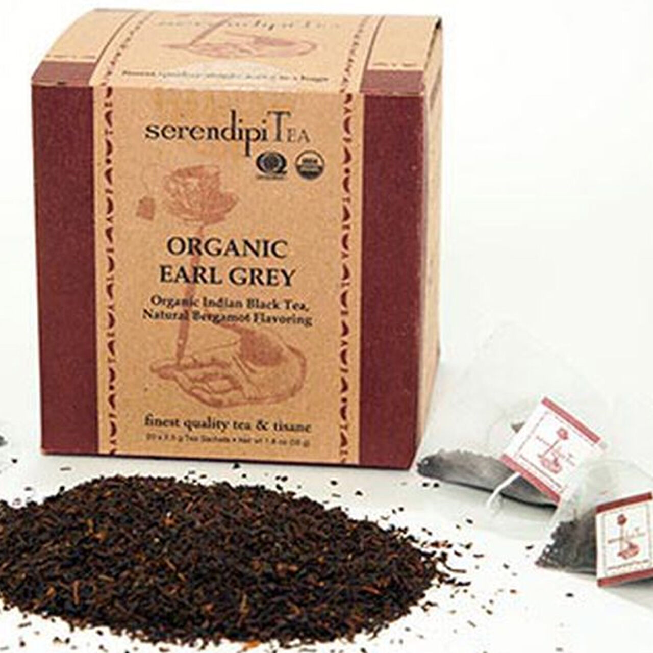SerendipiTea Organic Earl Grey - 20 Tea Bags, , large image number 0