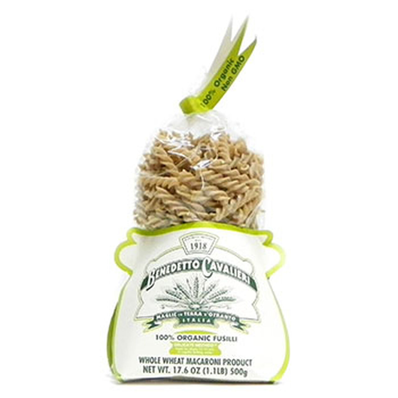 Benedetto Cavalieri 100% Organic, Non GMO Pasta - 17.6oz  large