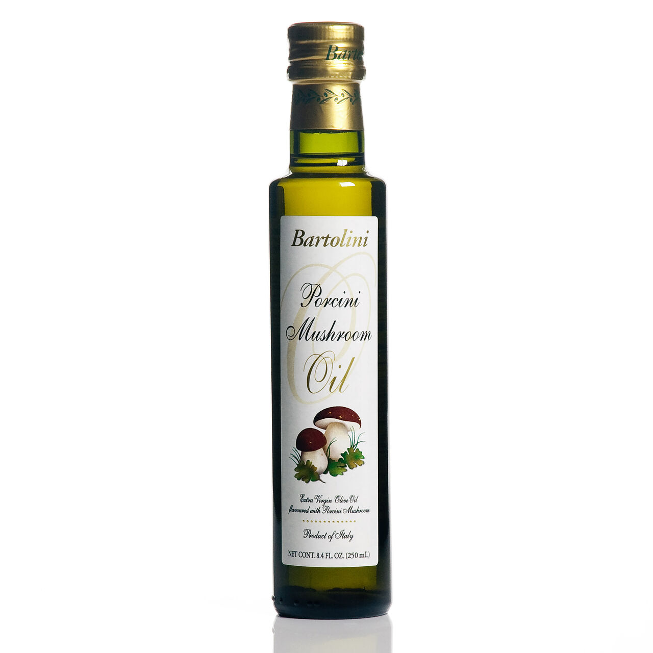 Bartolini Extra Virgin Olive Oil with Porcini Mushroom 8.4 Fl.OZ., , large image number 0