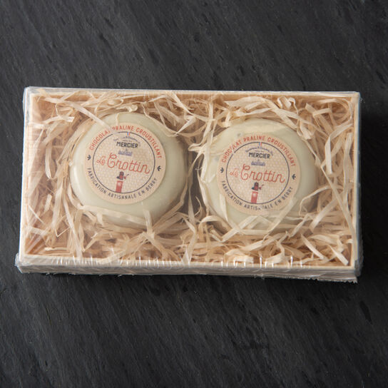 Chocolate Crottins with Almond & Hazelnut Praline by La Maison Mercier 130g  large image number 0