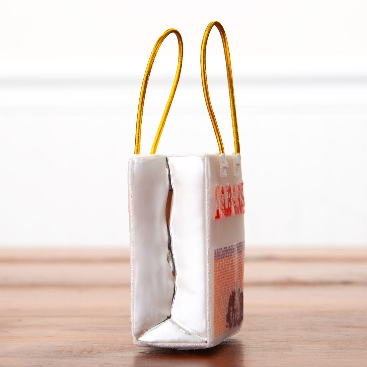 Zabar's Shopping Bag Ornament   large