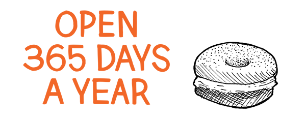 Zabar's Cafe open 365 Days a Year!