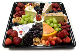 Zabar's Cheese & Fruits Platter