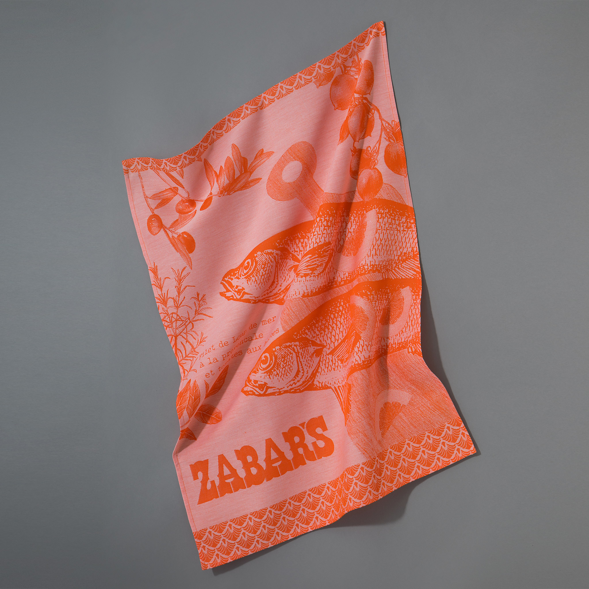 Le Jacquard Francais Zabar s Tea Towel 31 x24 26U49