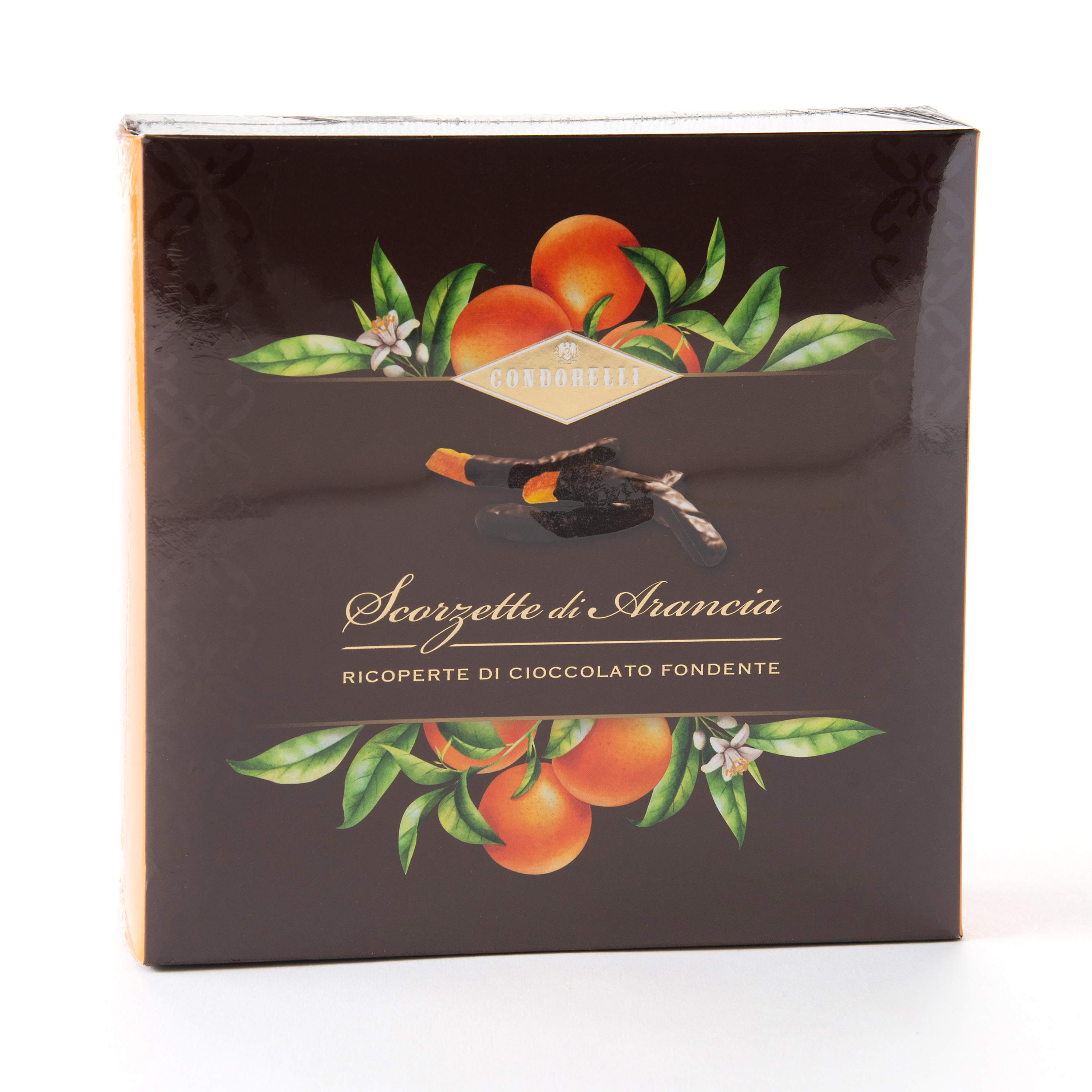 Scorzette Di Arancia Candied Orange Peels With Semisweet Chocolate