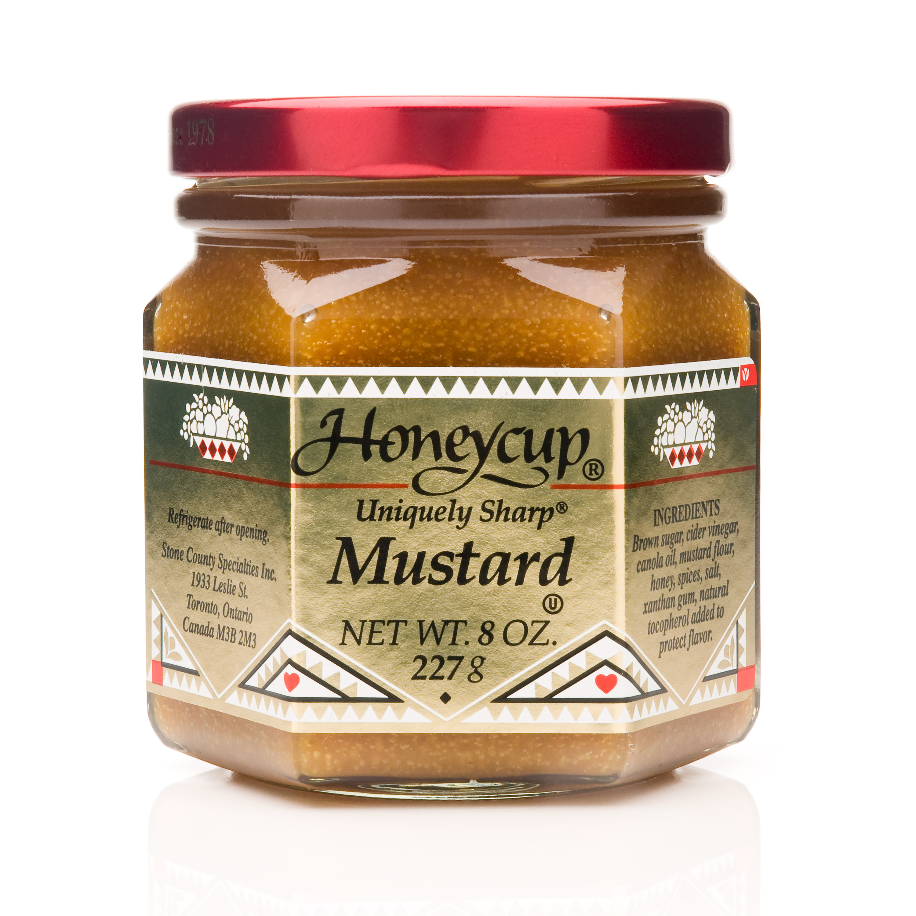 Honeycup Uniquely Sharp Mustard - 8oz